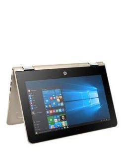 Hp Pavilion X360 11-U004Na, Intel Pentium Processor, 4Gb Ram, 1Tb Hard Drive, 11.6 Inch Touchscreen 2-In-1 Laptop - Laptop With Microsoft Office 365 Home